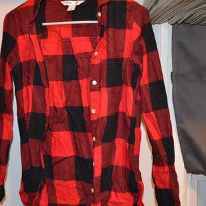 Old Navy Plaid long sleave button up